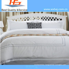 High Quality Embroidery Duvet Cover Set with Zipper Style